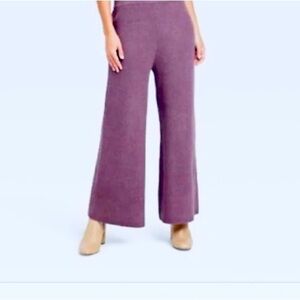 A New Day Wide-Leg Knit Pants - Size L (New with Tags)